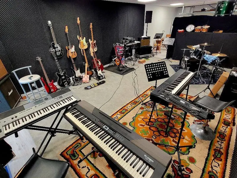Musiciens jouant ensemble